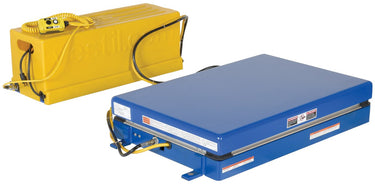 Electric/Hydraulic Shorty Scissor Table w/ 2,000-lbs Capacity